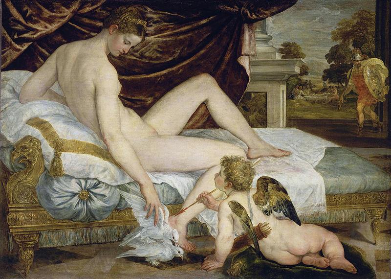 Lambert Sustris Venus and Love